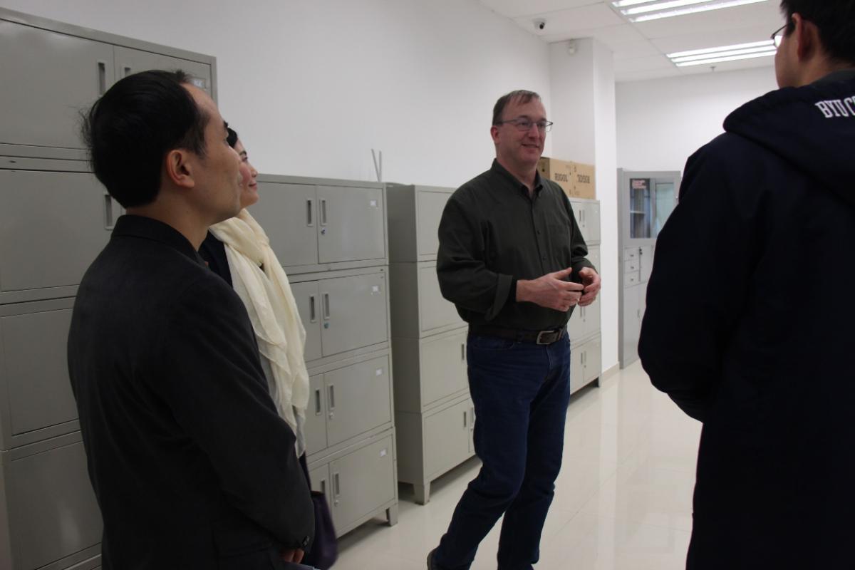 广东顺德中山大学卡内基梅隆大学国际联合研究院参观