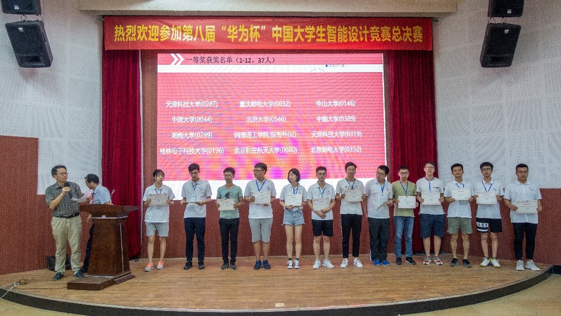 第八届“华为杯”全国大学生智能设计竞赛威廉希尔中文网站平台成绩再创新高